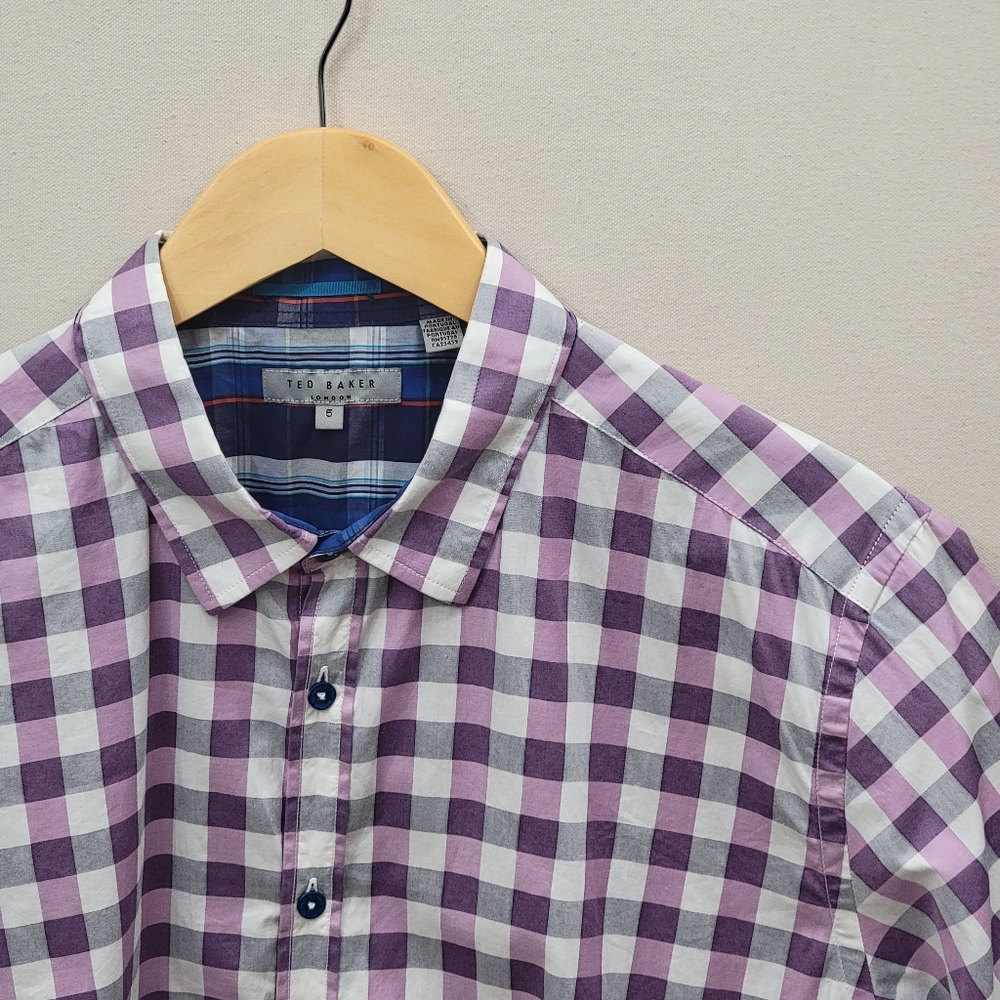 Ted Baker Short Sleeve Button Down 5/XL